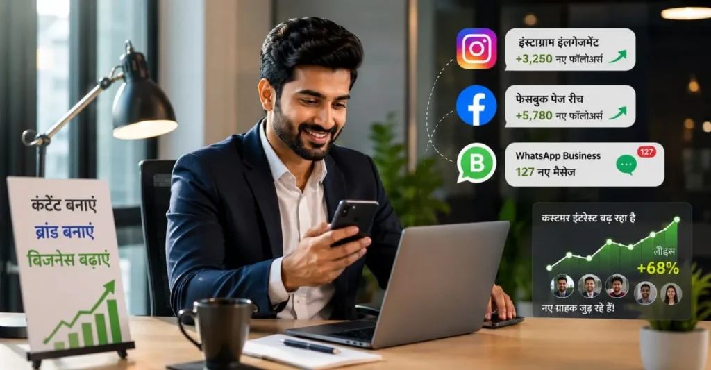Social Media Marketing Business Strategy in Hindi