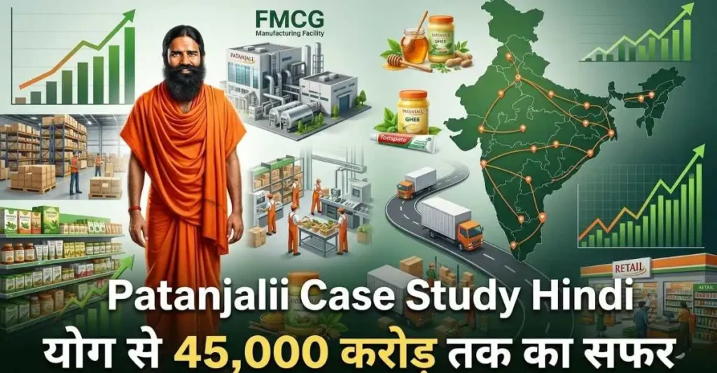 Customers purchasing Ayurvedic products through Patanjali retail and distribution network