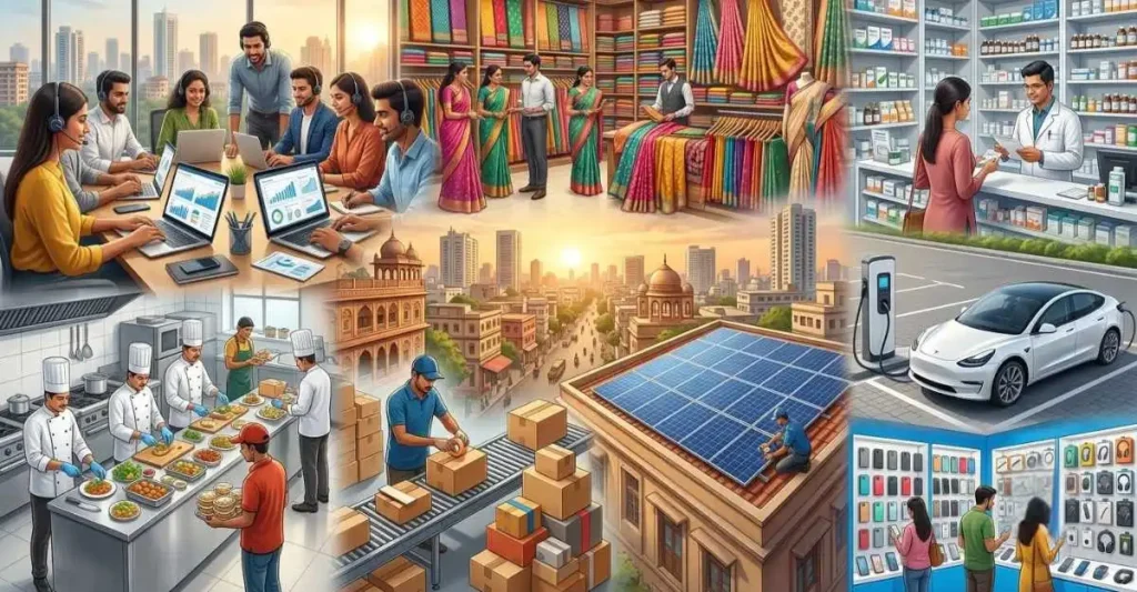 Indian entrepreneur planning profitable business ideas in India