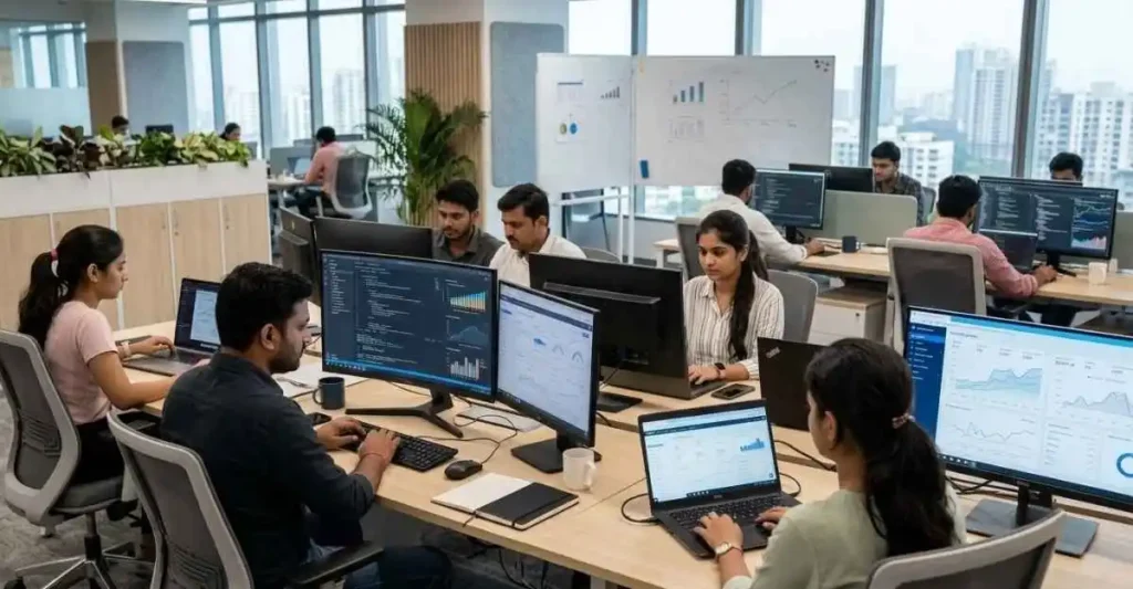 Digital marketing agency and AI business workspace in India