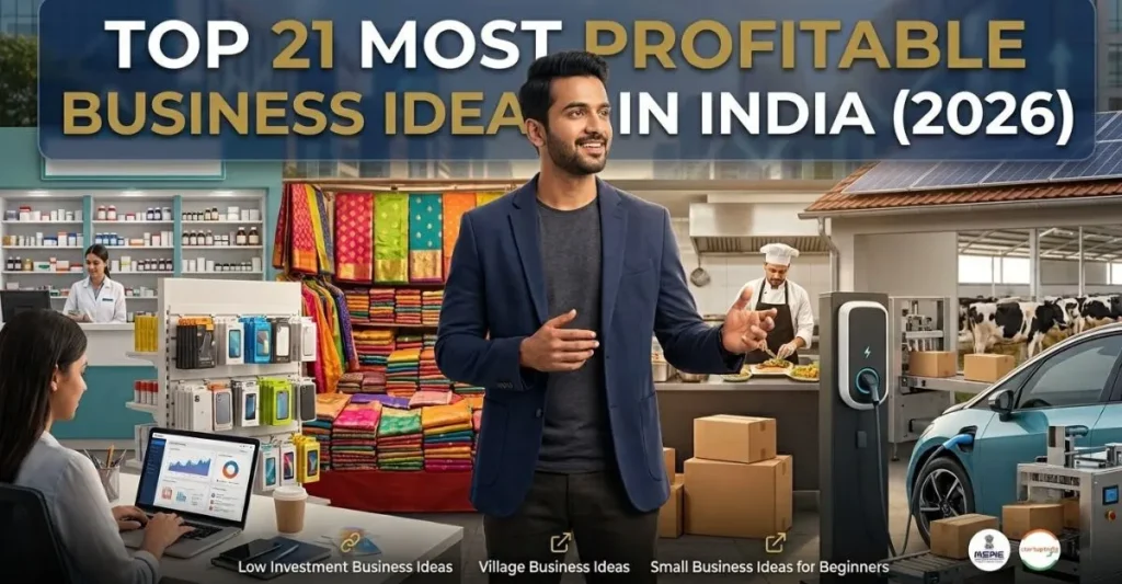 Top 21 Most Profitable Business Ideas in India (2026) for Indian entrepreneurs