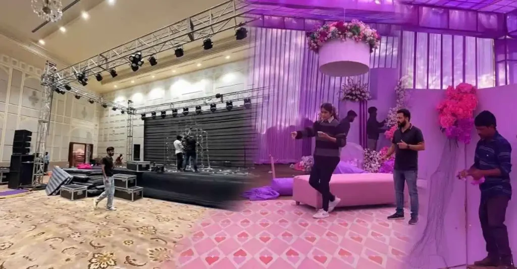 Event Management Business के लिए स्टेज और डेकोरेशन सेटअप की तैयारी