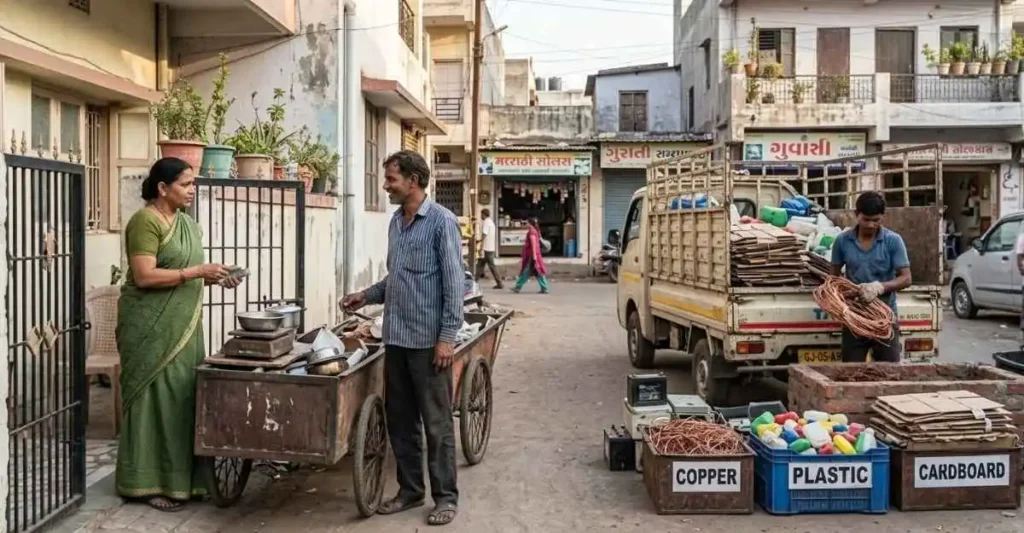 भारत में Scrap Business के लिए अलग-अलग प्रकार के स्क्रैप का वास्तविक स्क्रैप यार्ड