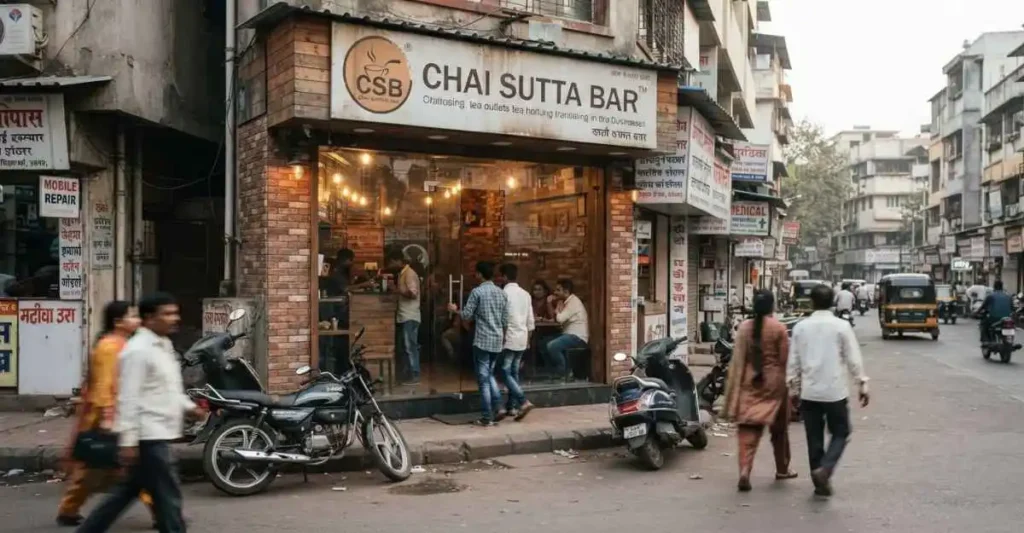 Chai Sutta Bar Franchise outlet in India