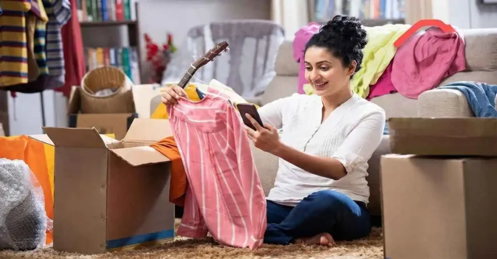 कपड़ों का clothing reselling side business