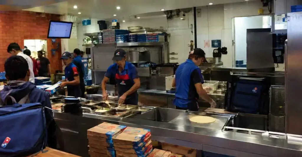 Domino's Pizza franchise outlet in India